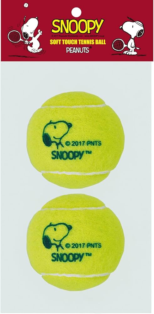 Amazon | サクライ貿易(SAKURAI)スヌーピー(SNOOPY)硬式テニスボール2