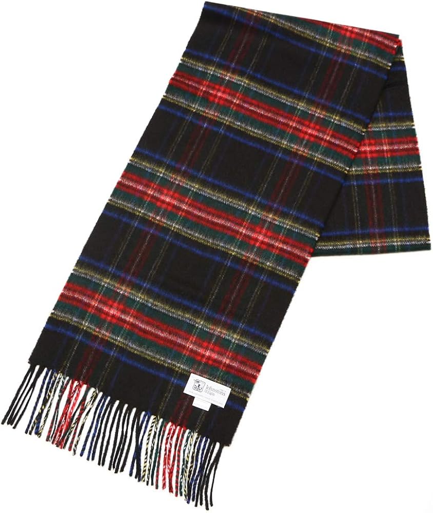 Amazon | [ジョンストンズ] マフラー 小判 180cm×25cm ストール