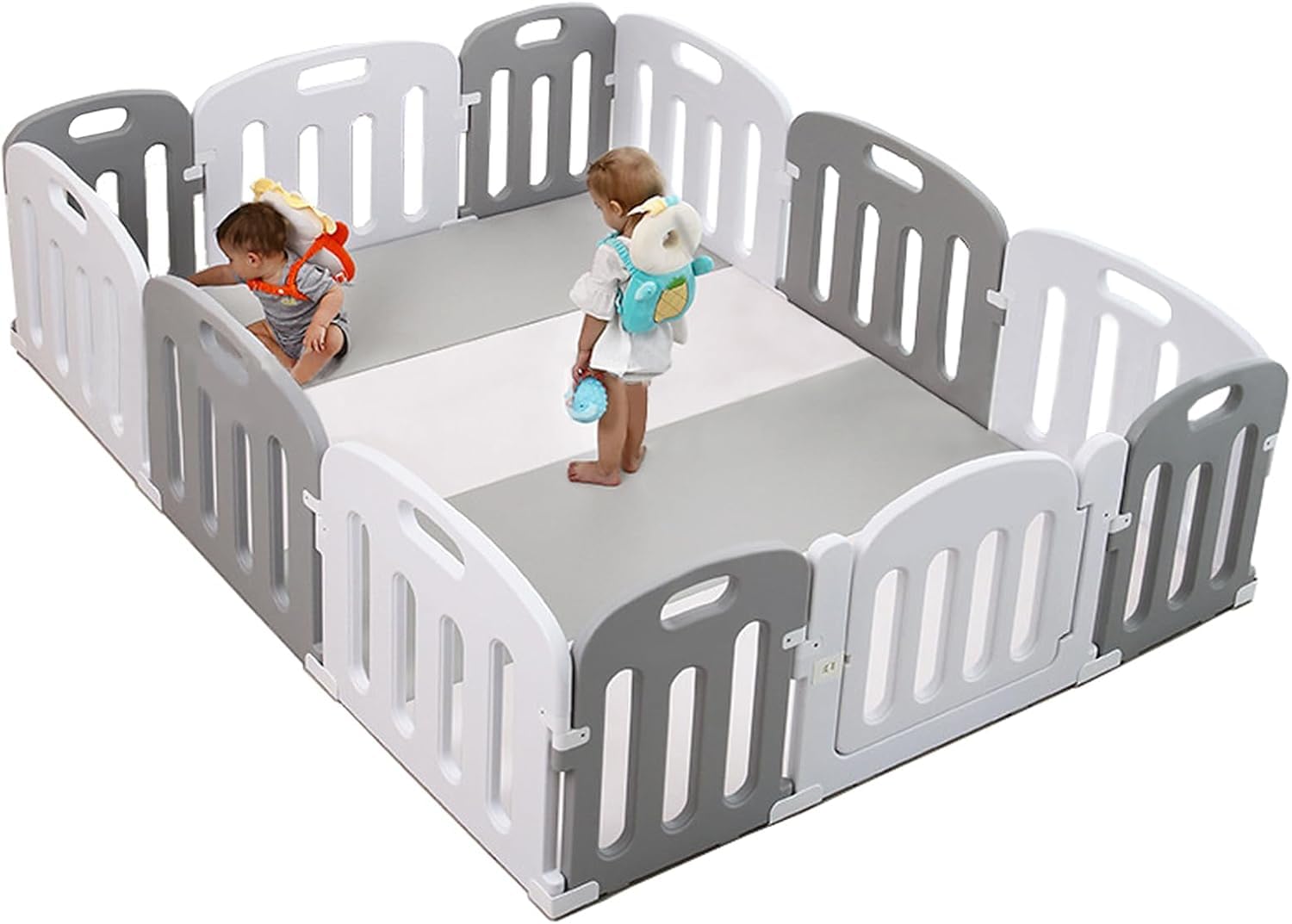 Amazon.co.jp: 大阪熊 ベビーサークル ベビーフェンス 200×160 扉付き