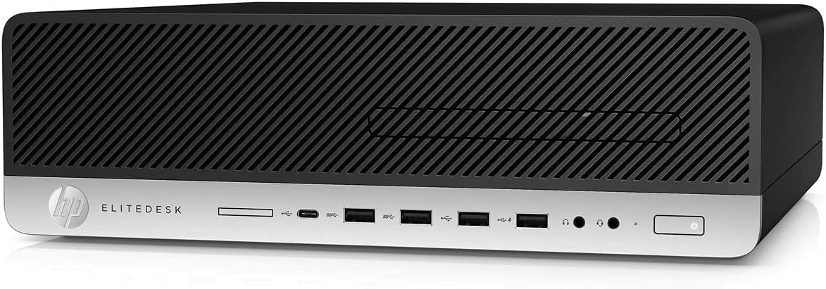 HP EliteDesk 800 G4 SFF Desktop PC, Intel Core i7-8700 3.20GHz