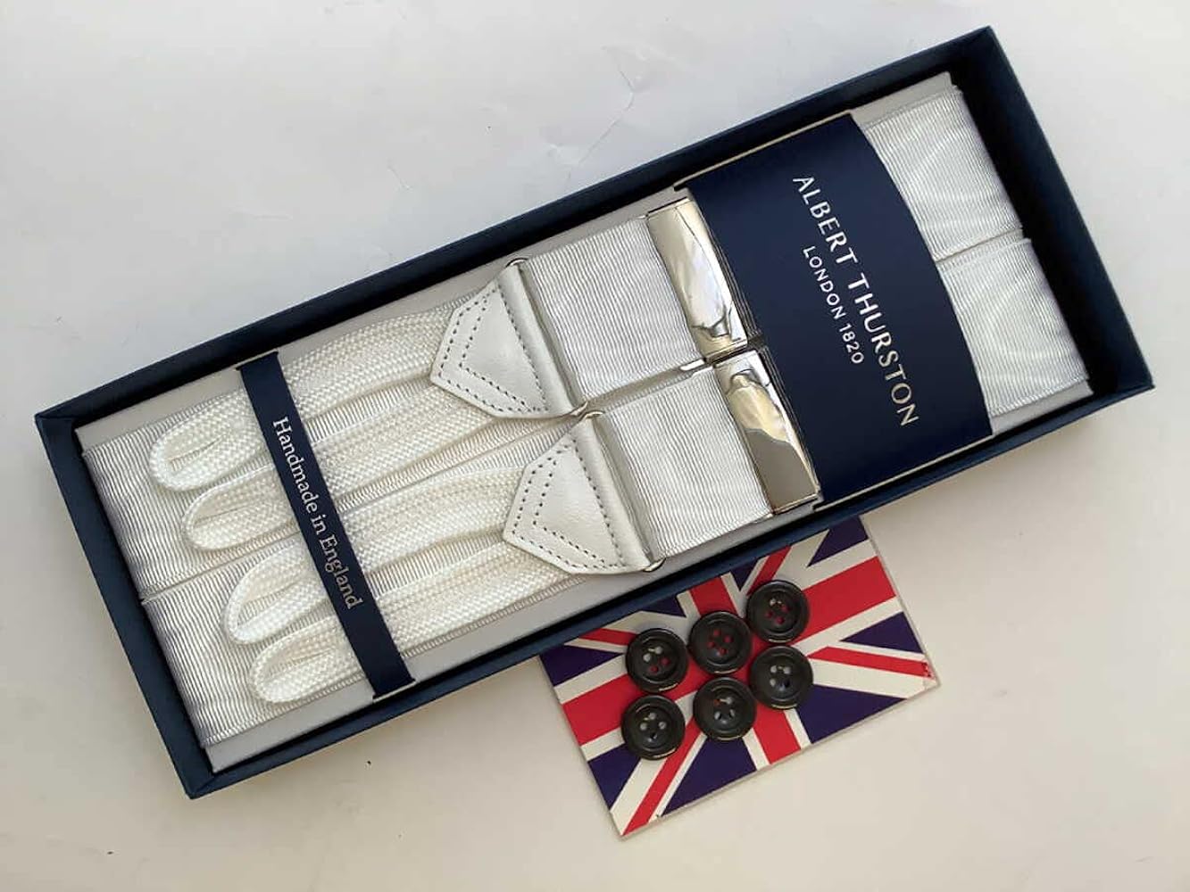 Amazon | [Taggs] サスペンダー英国製ボンド007スカイフォール