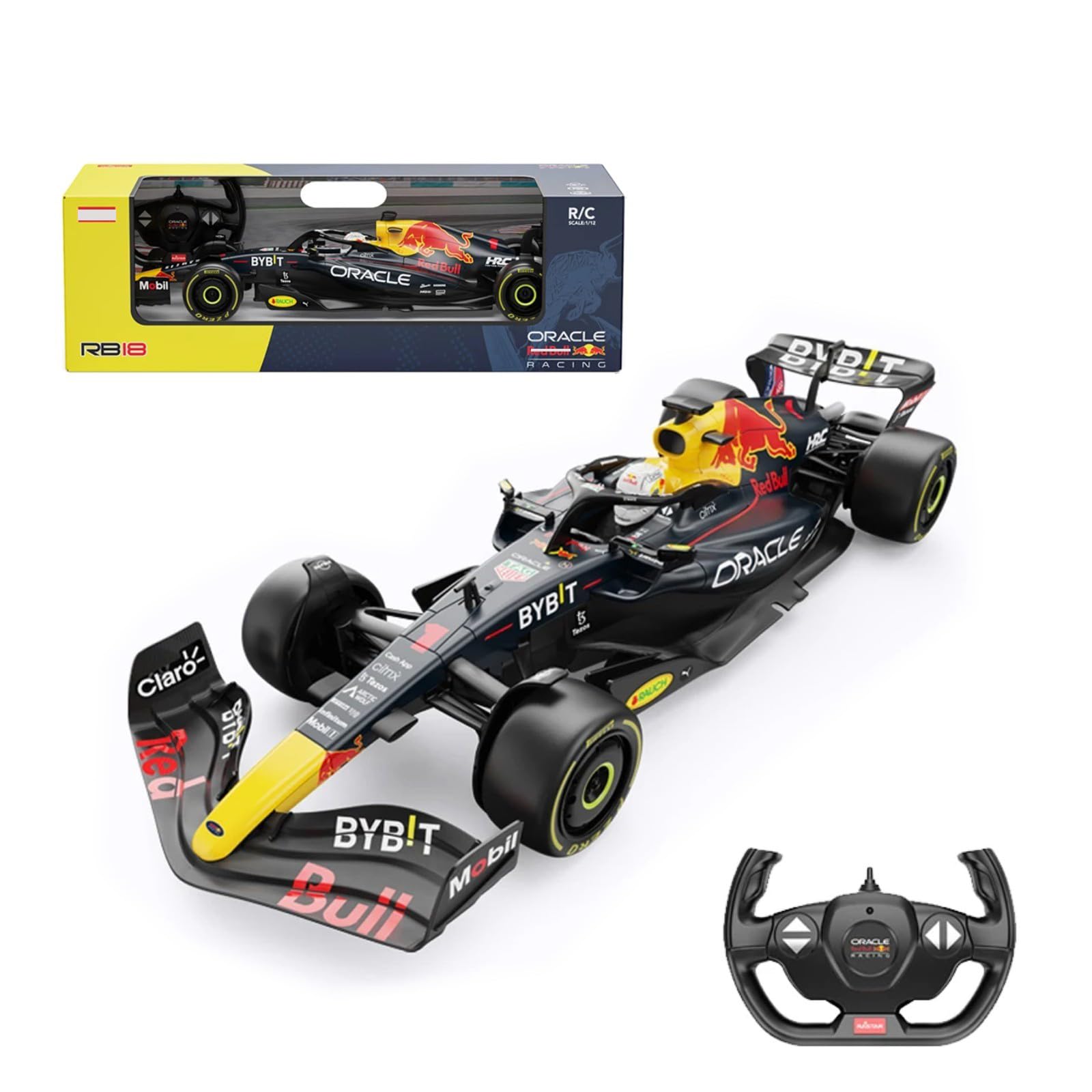 Amazon.co.jp: HTLNUZD RCカー 1/12 F1 RB18#1 チャンピオン リモコン