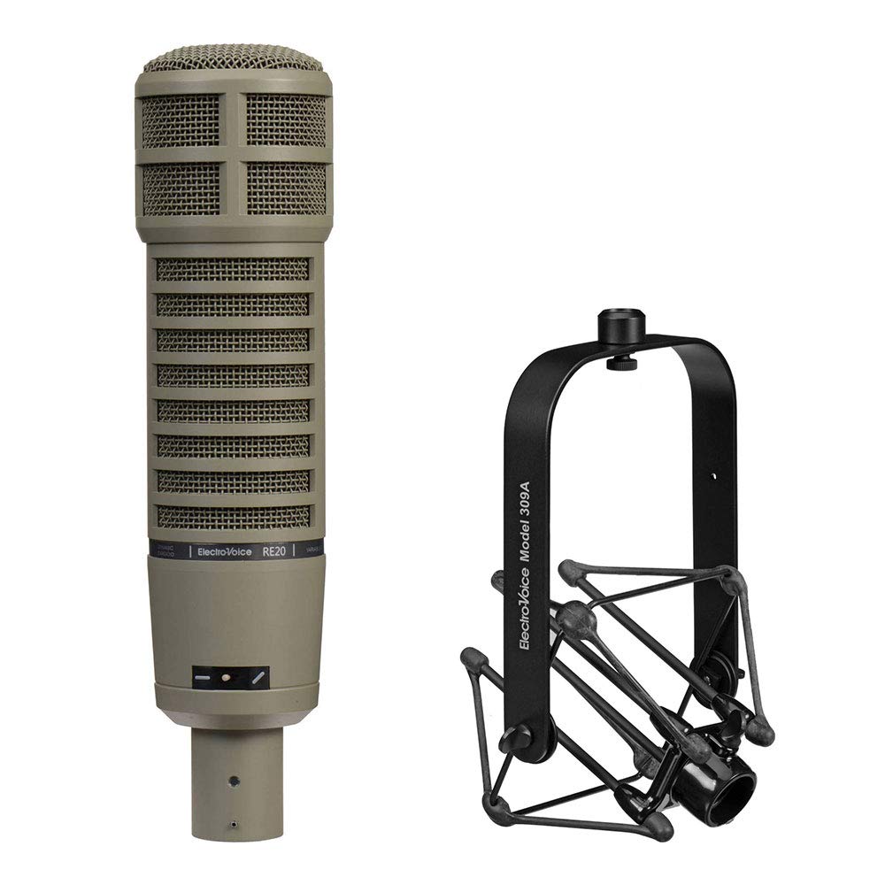Amazon.com: Electro-Voice RE20 Broadcast Announcer Mic (Variable-D