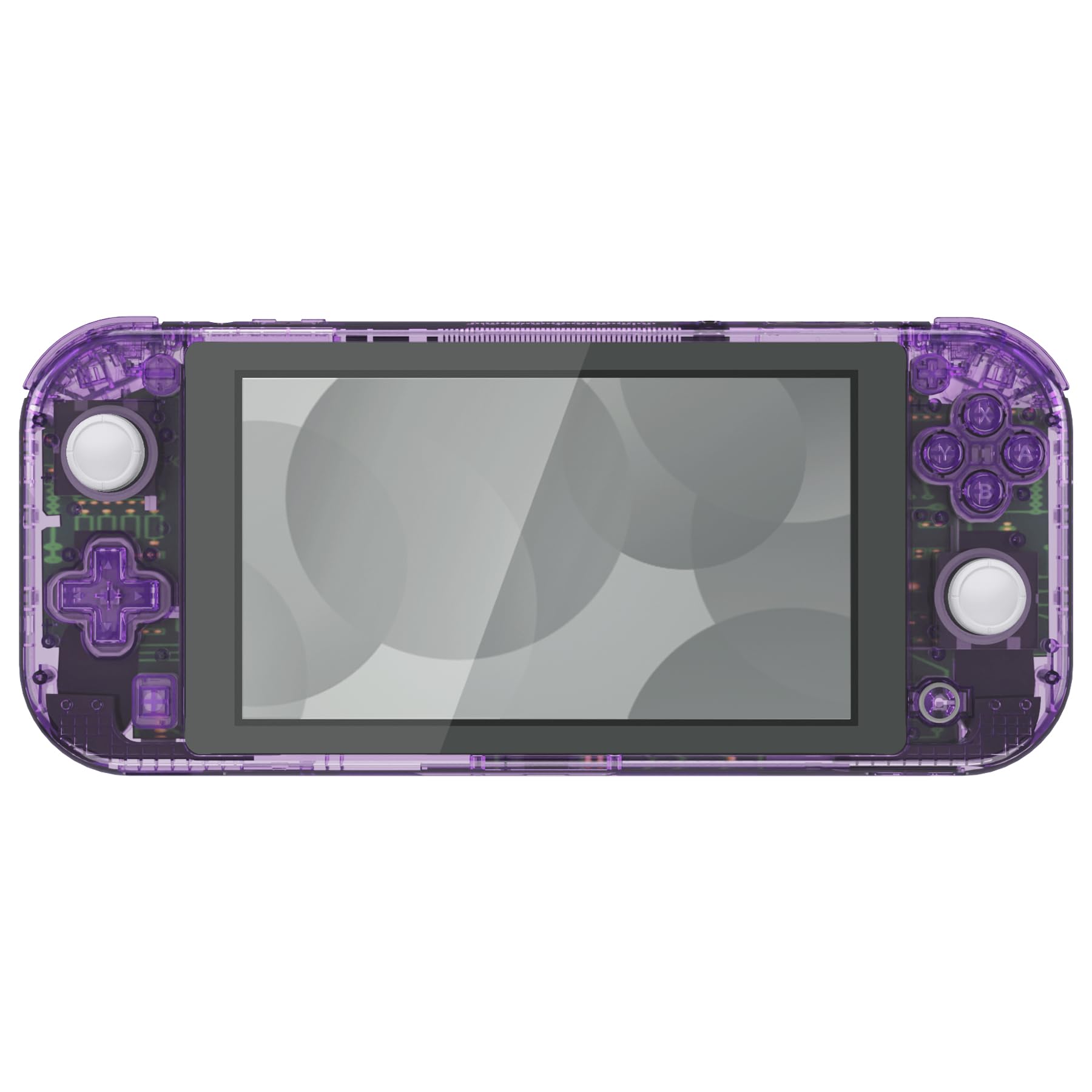 Amazon.com: eXtremeRate Crystal Clear Atomic Purple DIY