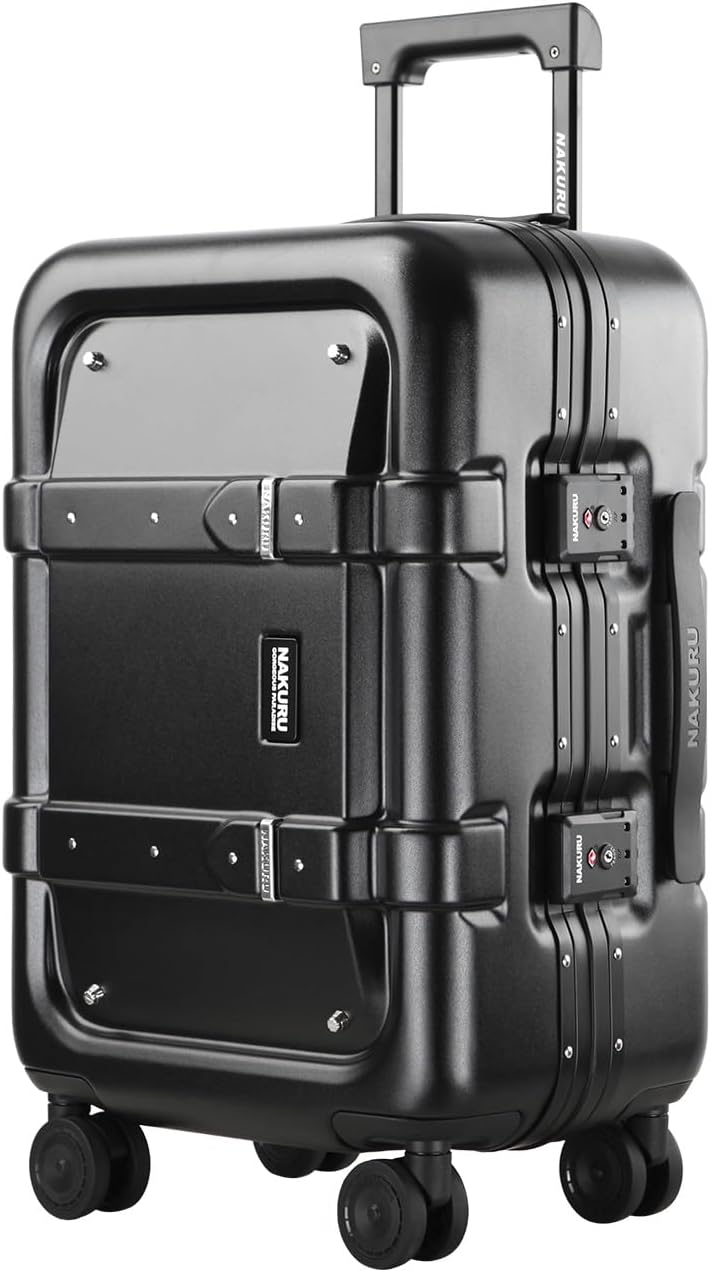 Amazon | [NAKURU] 20インチ フロントオープン 機内持ち込み キャリー
