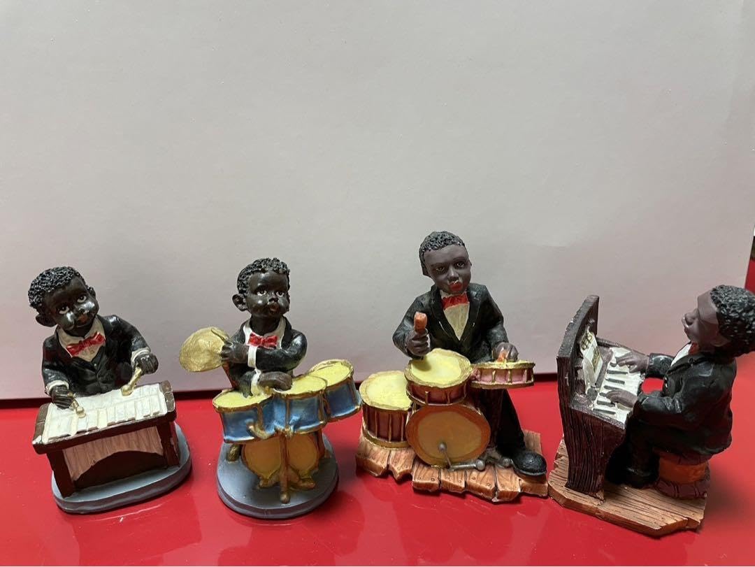 ジャズミュージシャン フィギュアセット 男性、女性 ジャズ