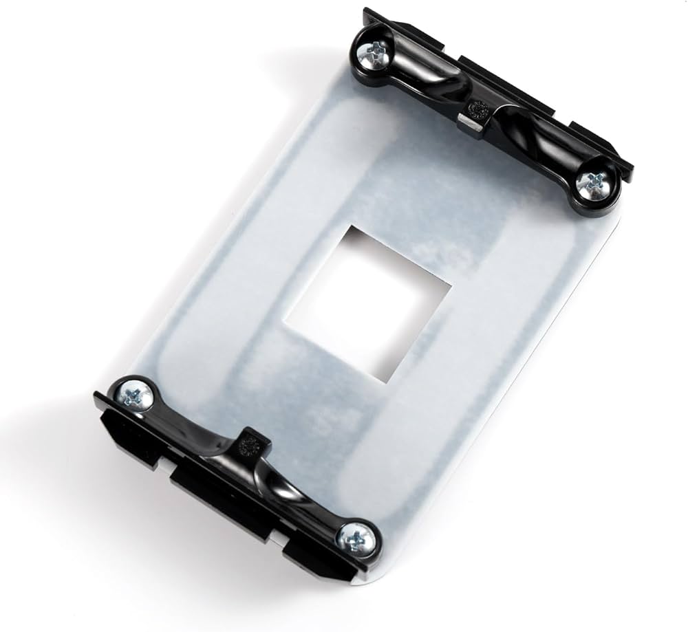 Amazon.co.jp: AMD AM4用バックプレート、3.55x2.15インチ