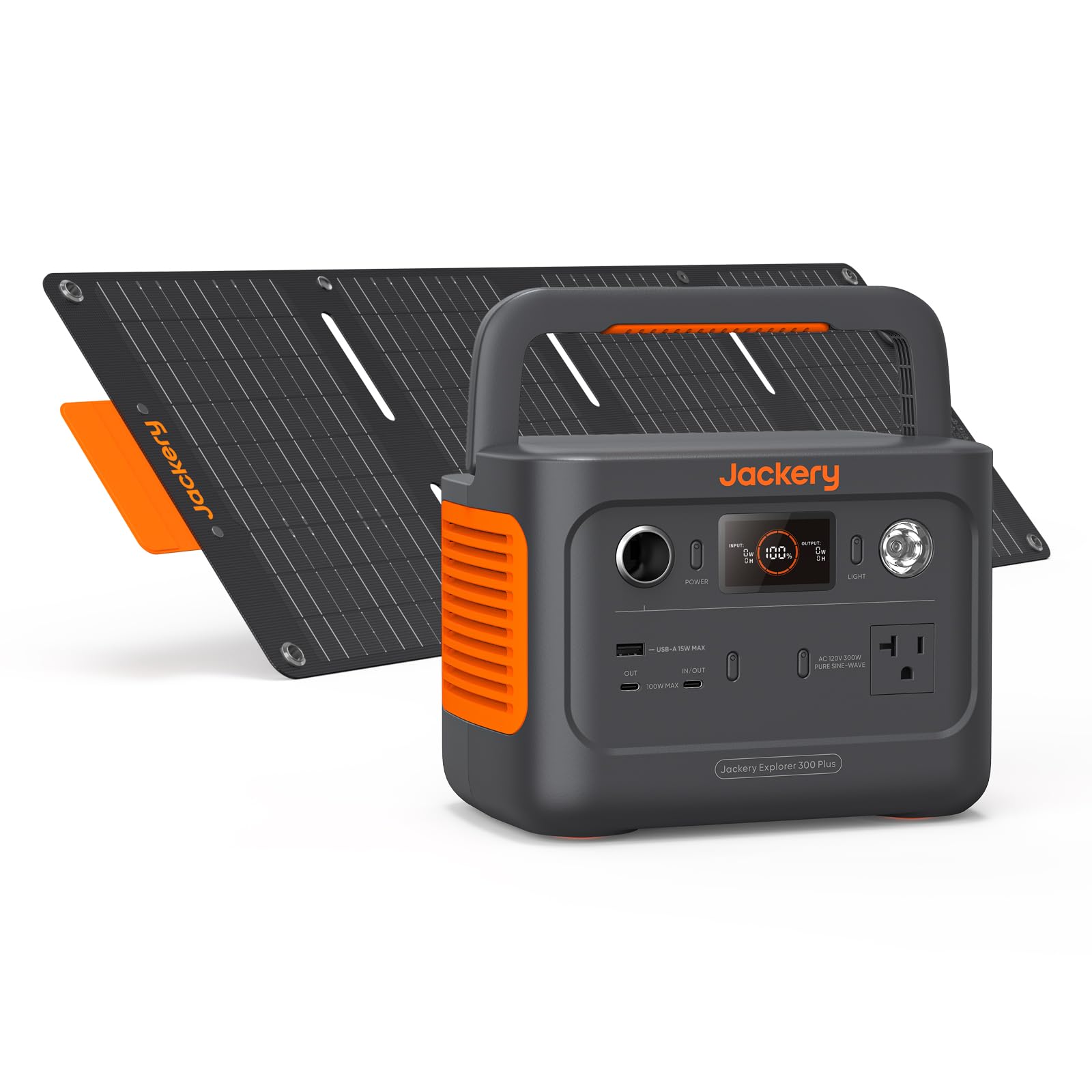 Amazon.co.jp: Jackery Solar Generator 300 Plus 40W Mini ポータブル