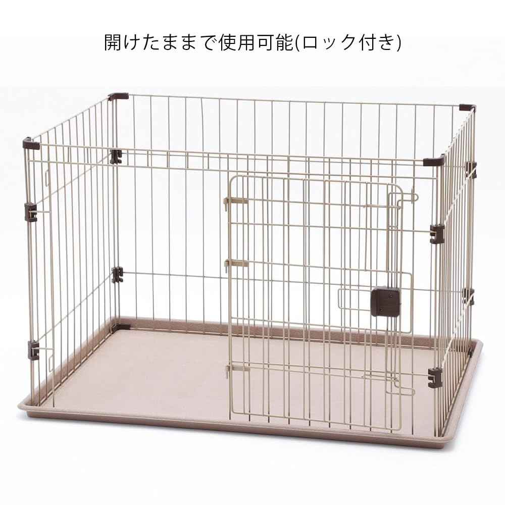 Amazon | カインズ(CAINZ) トレー付きサークル M 幅90.5cm 奥行63cm 高