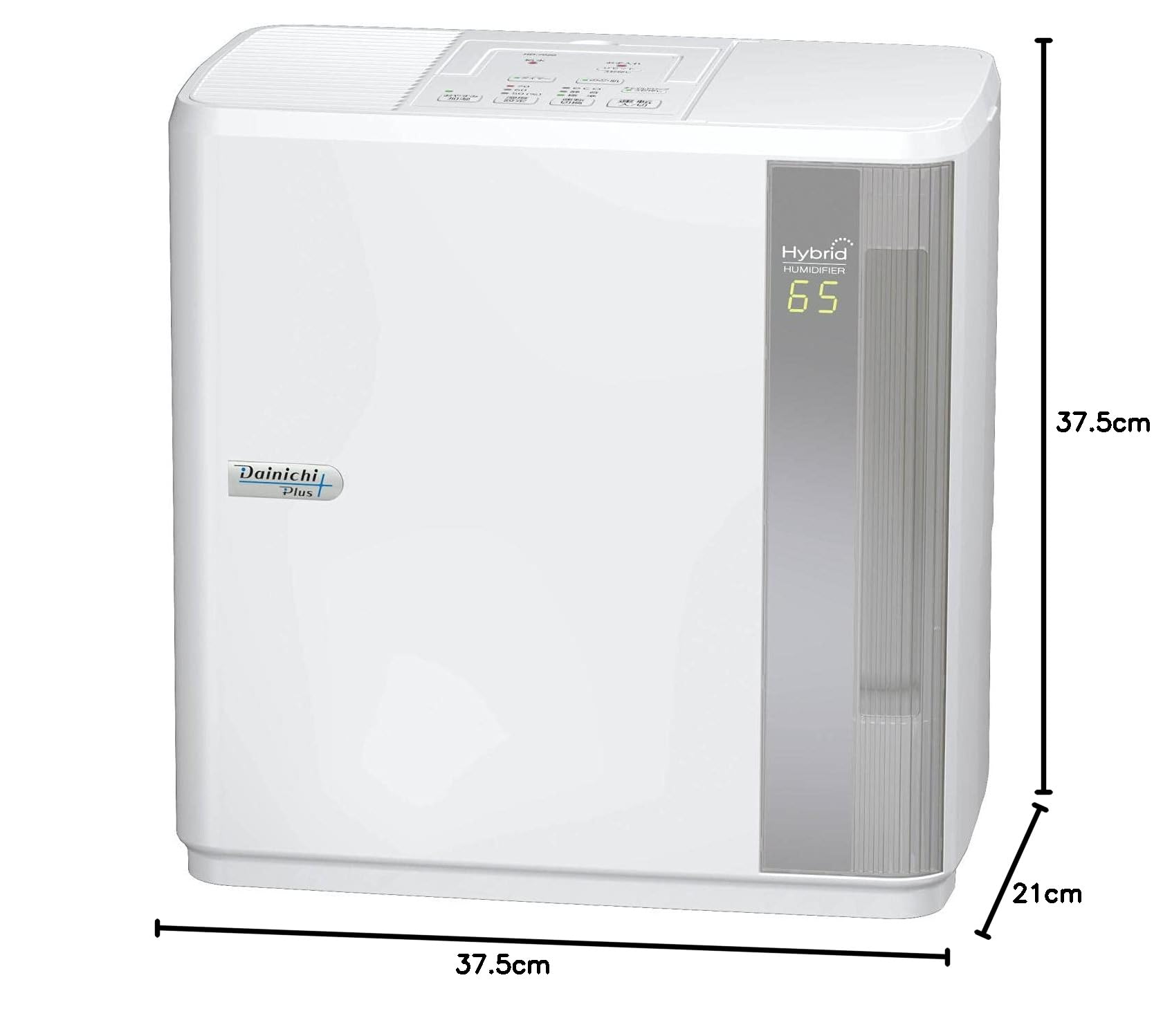 Amazon.co.jp: ダイニチ (Dainichi) 加湿器 ハイブリッド式(木造和室12