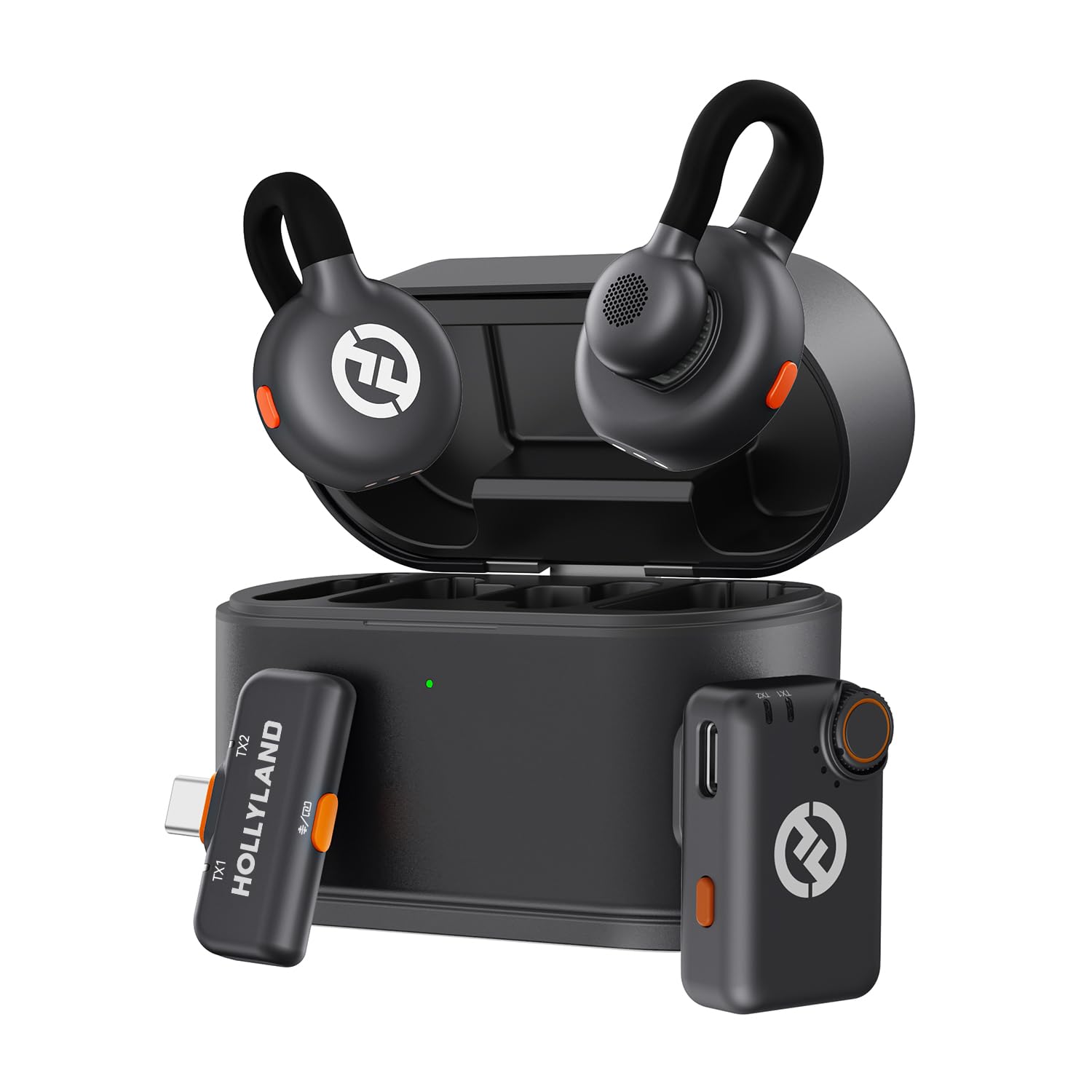 Amazon | Hollyland Lark M2S Mini Combo (カメラ RX+USB-C RX