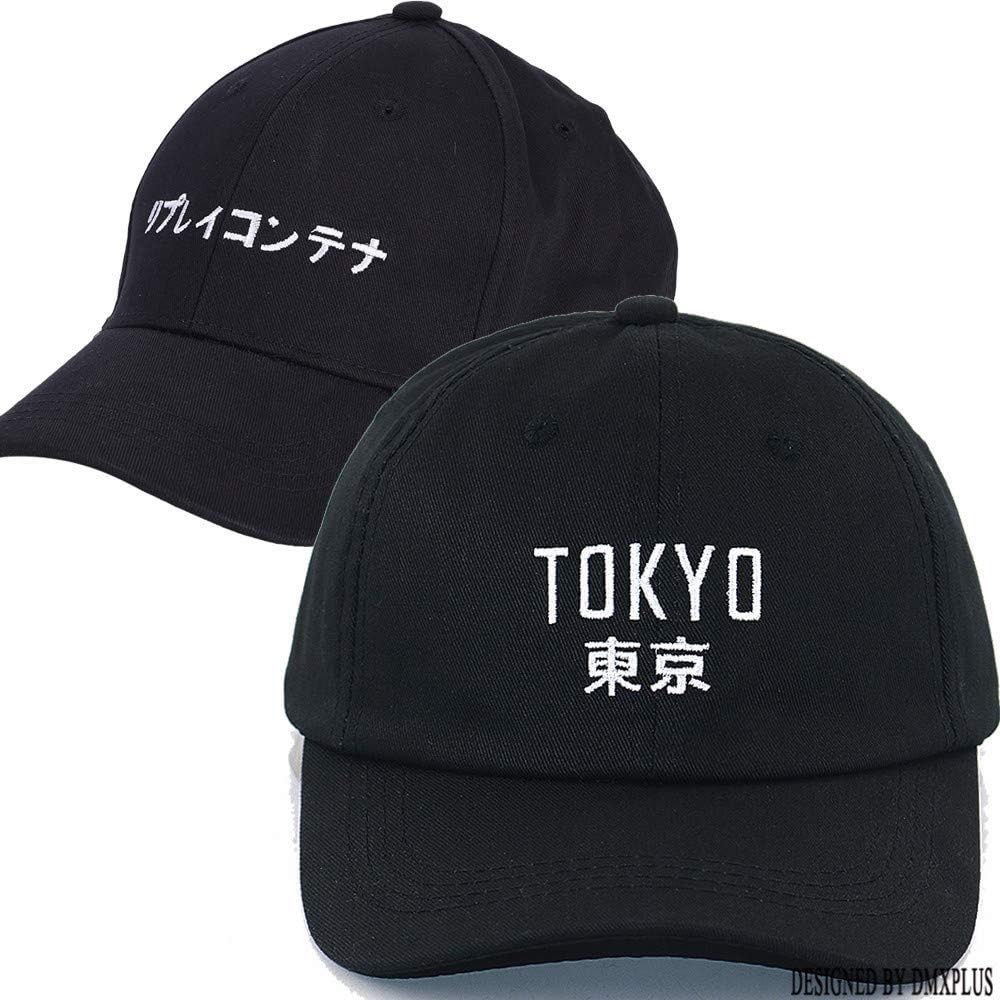 Weytff Baseball Cap & Snapback Tokyo Japanese Style 2 2 Black