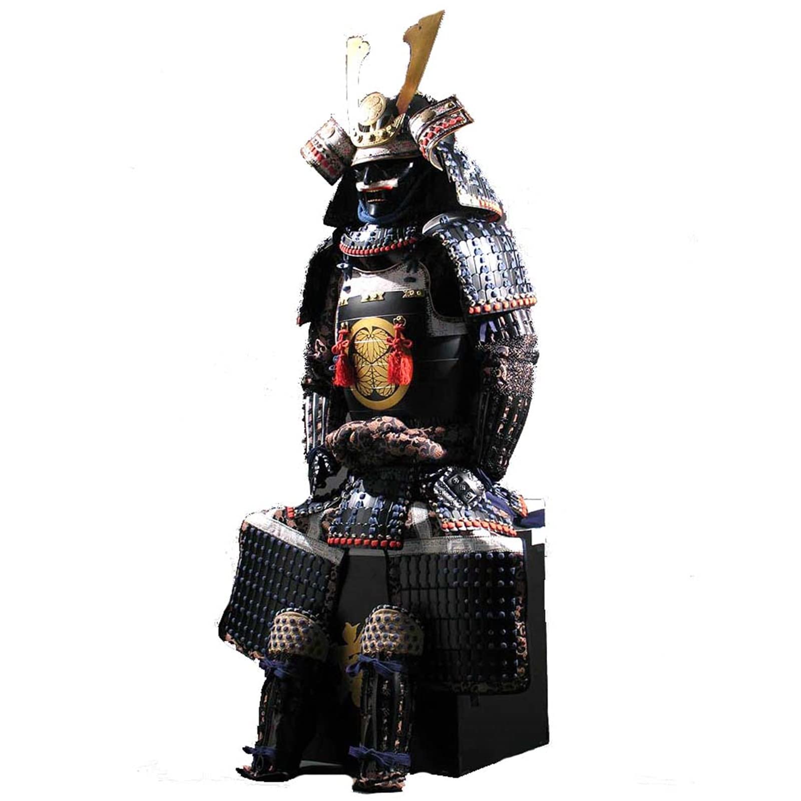 Amazon.co.jp: 手作り甲冑 兜 武士 鉄鎧 等身大甲冑 足 大人用 かぶる