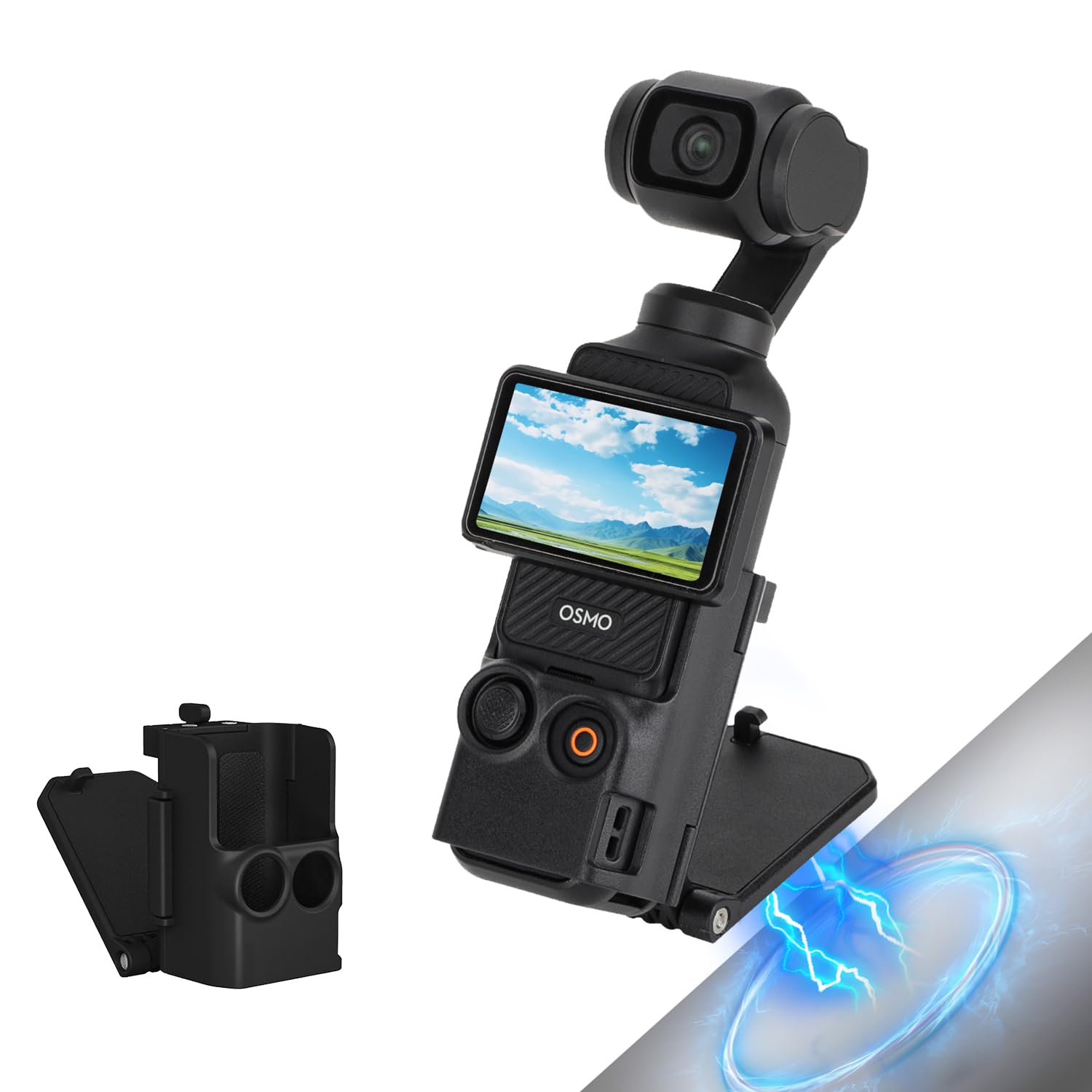 Amazon | HAFOKO OSMO Pocket 3 アクセサリー磁気バックパッククリップ