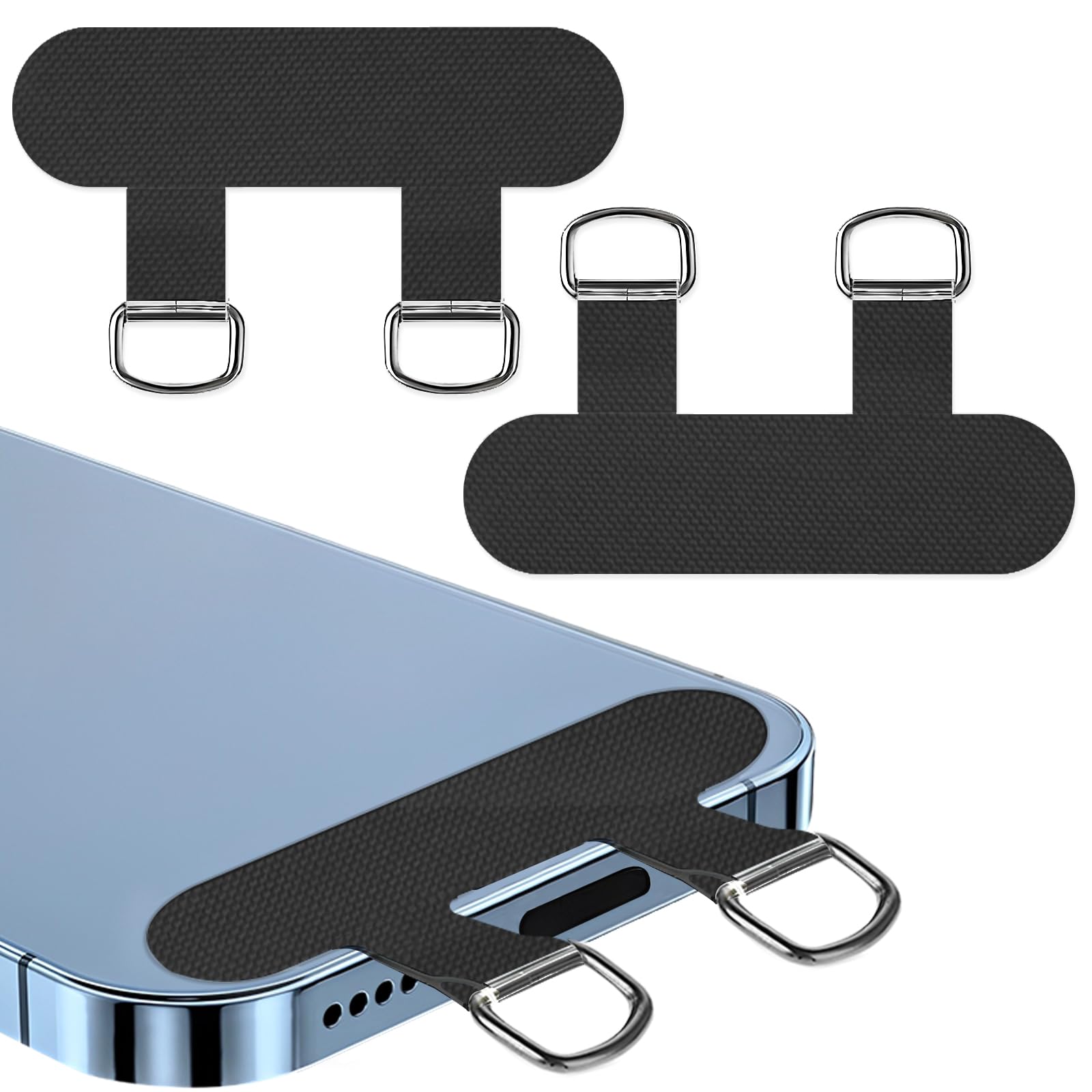 Amazon.co.jp: [ZXZone] ストラップホルダー 2口タイプ スマホ