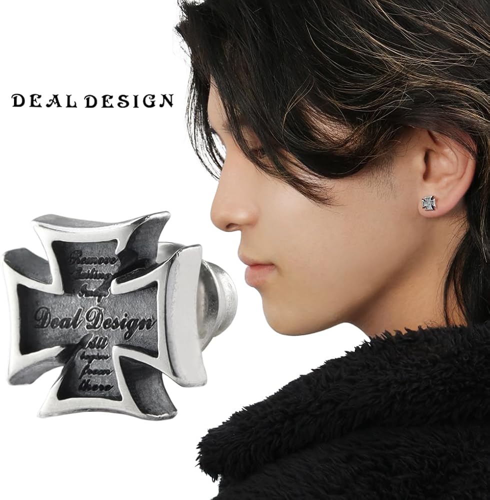 Amazon | [ディールデザイン] DEAL DESIGN リムーブクロスピアス 1P