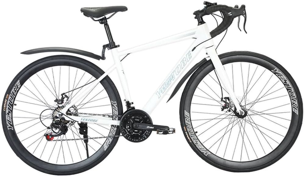 Amazon | ロードバイク 自転車 700C 27インチ相当 21段変速 ドロップ