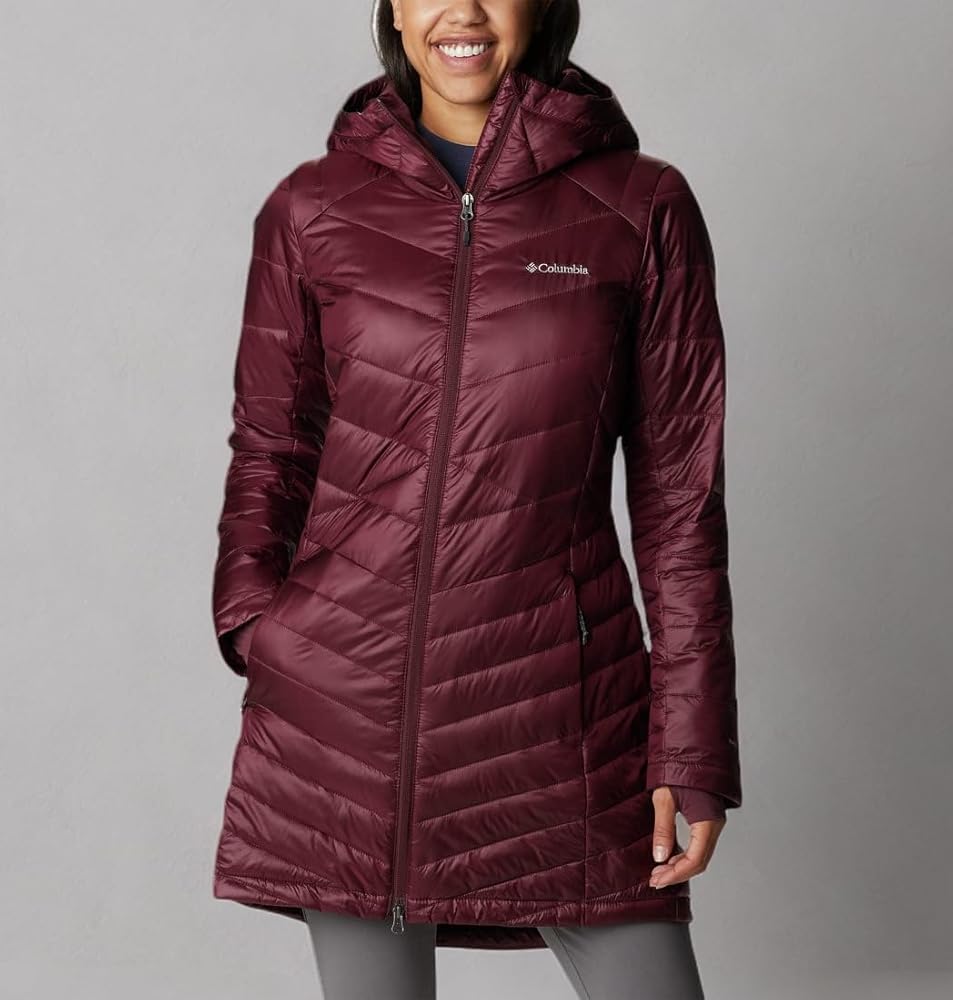 Columbia Joy Peak™ Mid Jacket Malbec MD (WK8569) at Amazon Men's