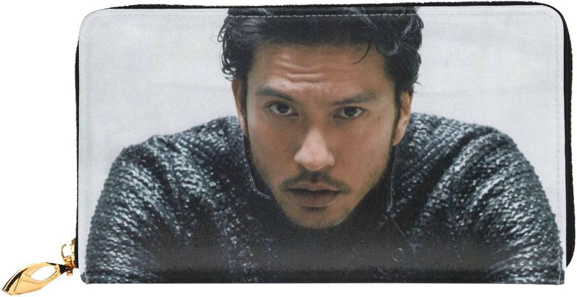 Amazon | 長瀬智也1 メンズ 革財布 携帯電話 小銭入れ ファスナー