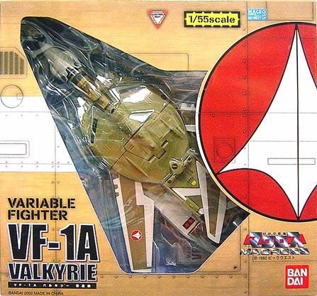 Amazon | 超時空要塞マクロス 1/55 VF-1Aバルキリー量産機