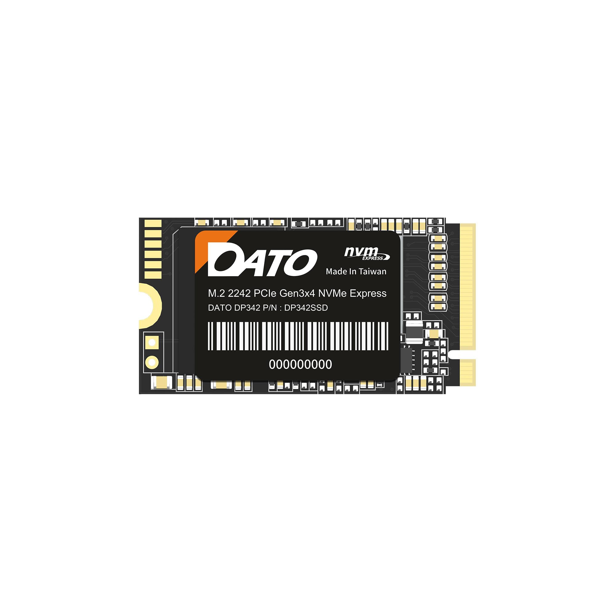 Amazon.com: DATO M.2 2242 SSD 1TB, PCIe Gen3x4 NVMe 1.3 Internal