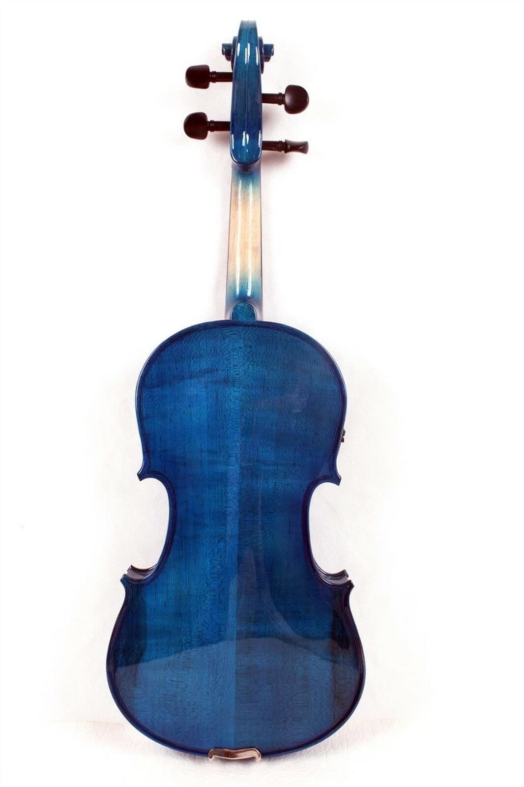 Amazon.co.jp: バイオリン楽器 青い4/4電気バイオリンスプルース+
