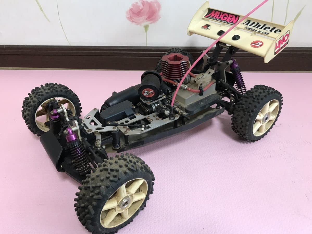 Amazon.co.jp: 1/8 無限精機 アスリート バギー ラジコン車体 エンジン