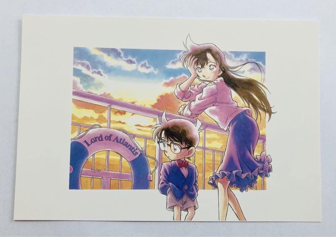 Amazon | コナン 青山剛昌世界展 複製原画 毛利蘭 限定ポストカード