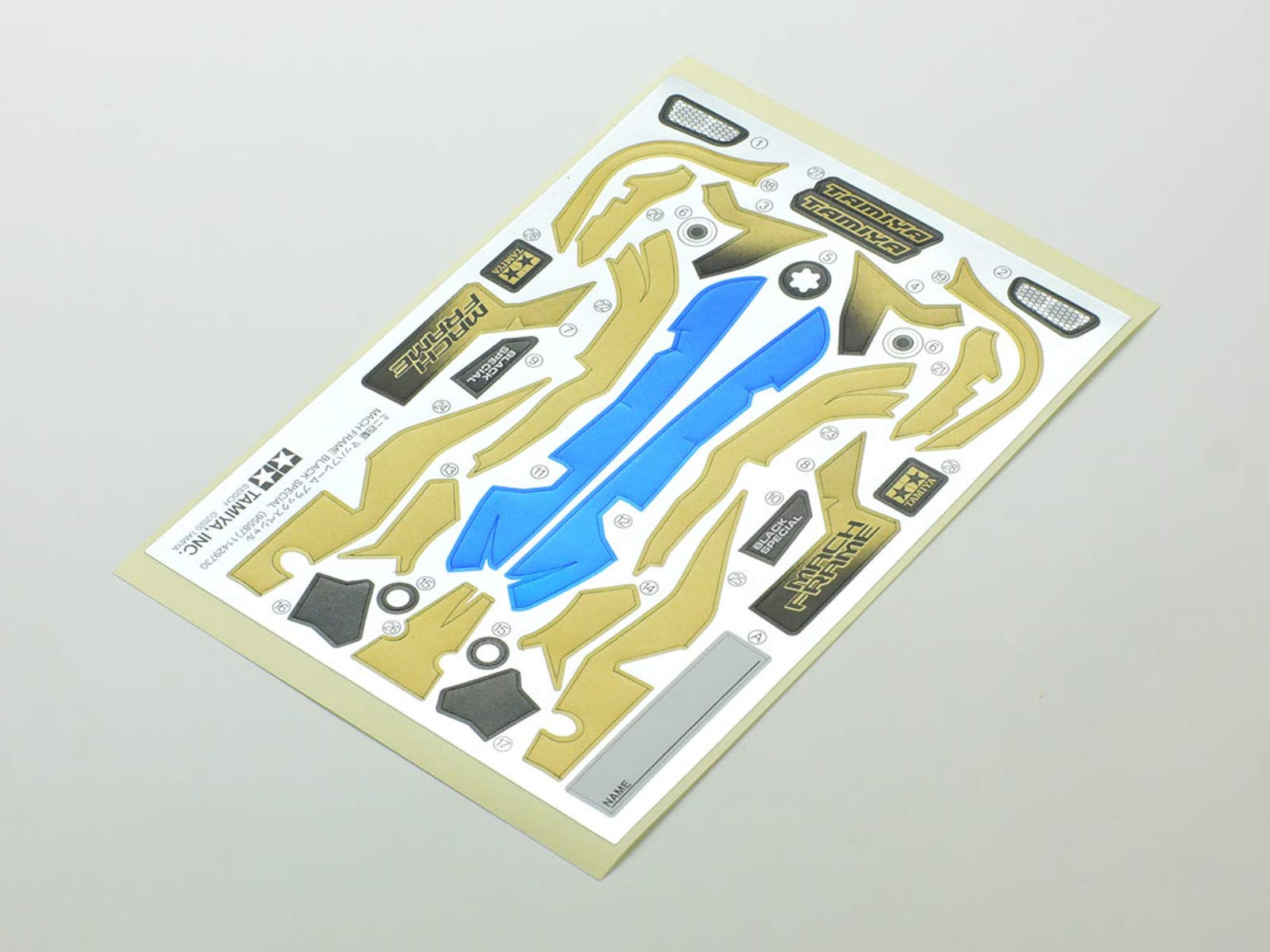 Amazon | タミヤ ミニ四駆特別企画商品 マッハフレーム ブラック