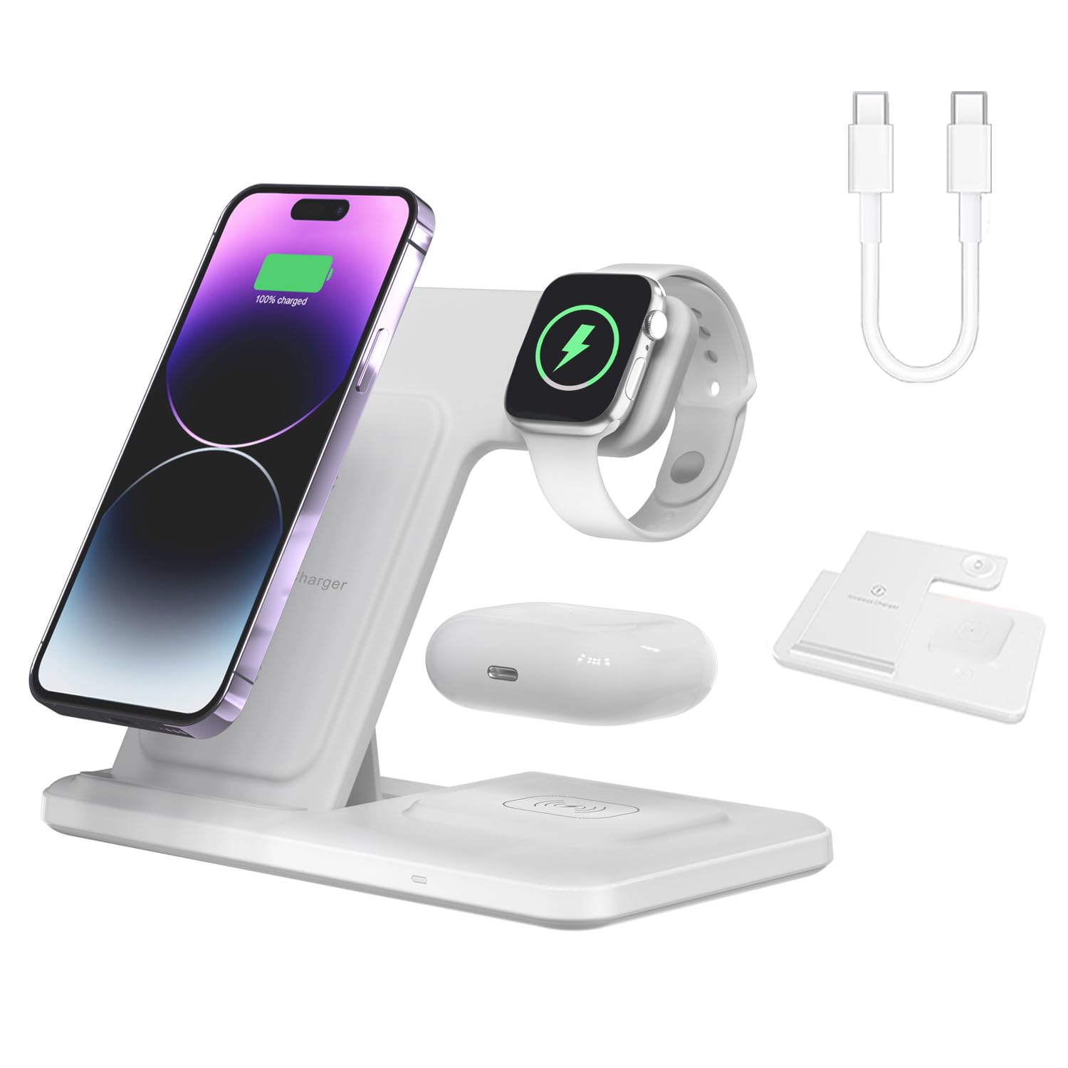 Amazon.co.jp: iphone マグセーフ充電器 ワイヤレス充電器 iphone向け