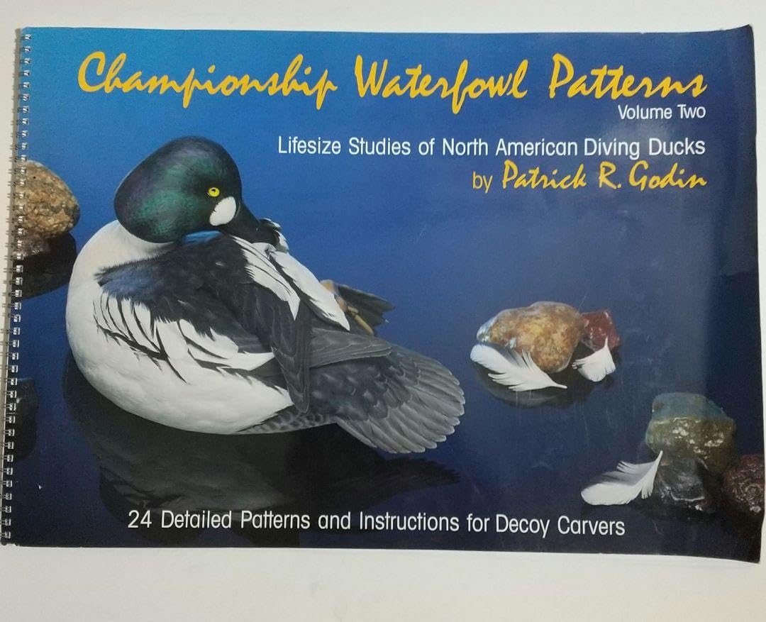 Amazon.co.jp: バードカービング教本2冊 パトリック ゴディンのカモと