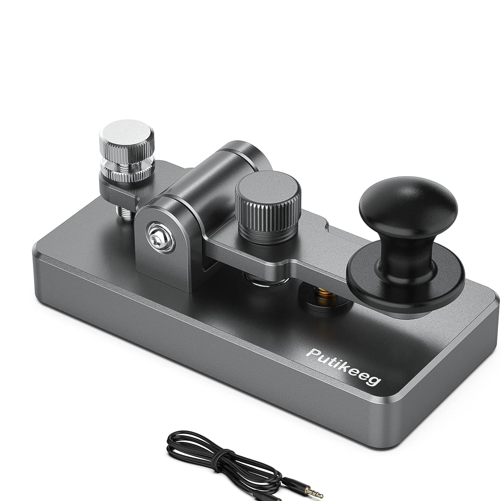 Amazon.co.jp: PUTIKEEG アマチュア無線 電鍵 パドル モールス信号