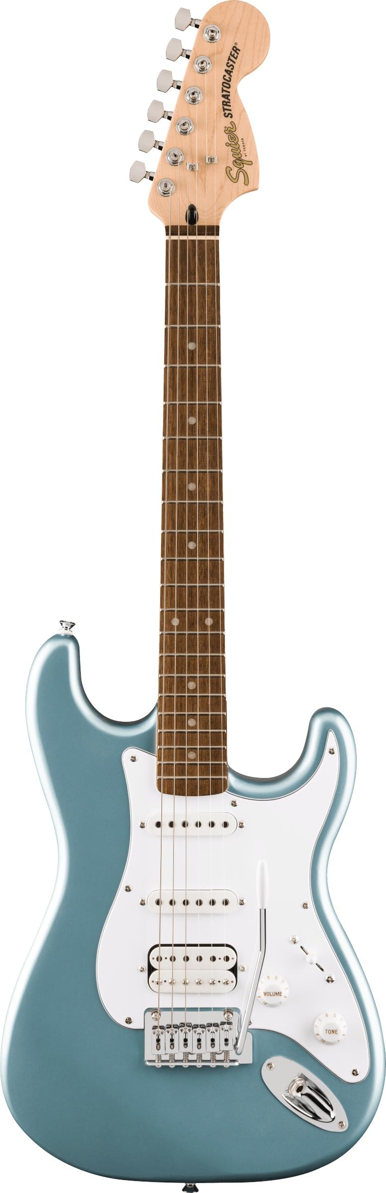 Amazon.com: Squier by Fender Affinity Stratocaster Jr. HSS Ice