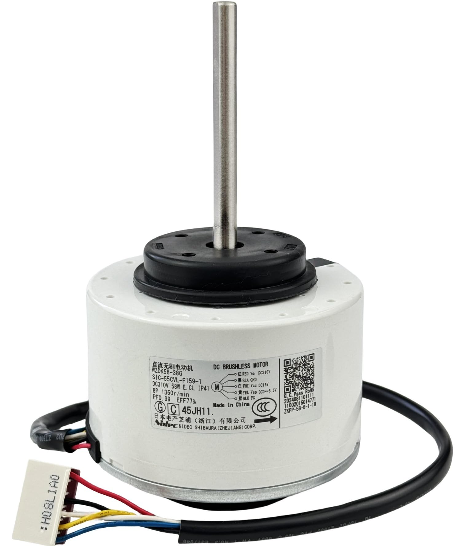 Amazon.com: Air Conditioning Motor WZDK58-38G SIC-55CVL-F159-1 DC