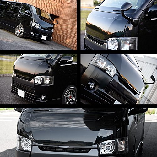 Amazon | ハイエース 200 鉄製 バッドフェイス ボンネット 058