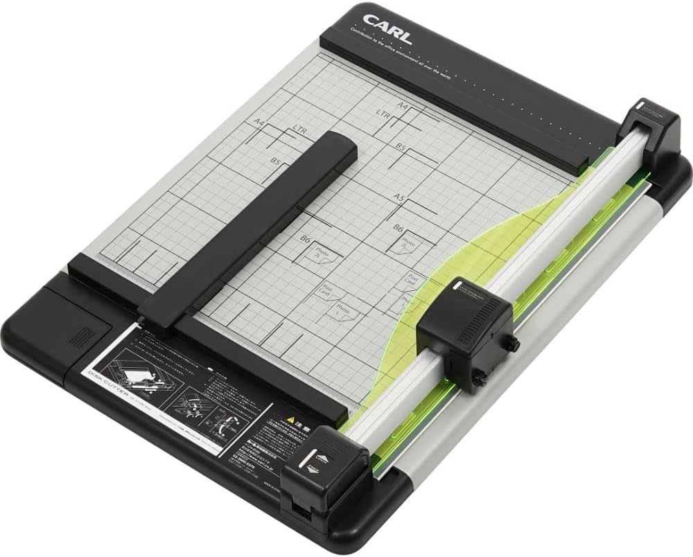 Amazon.co.jp: カール事務器(CARL) 裁断機 ペーパーカッター A4対応 40