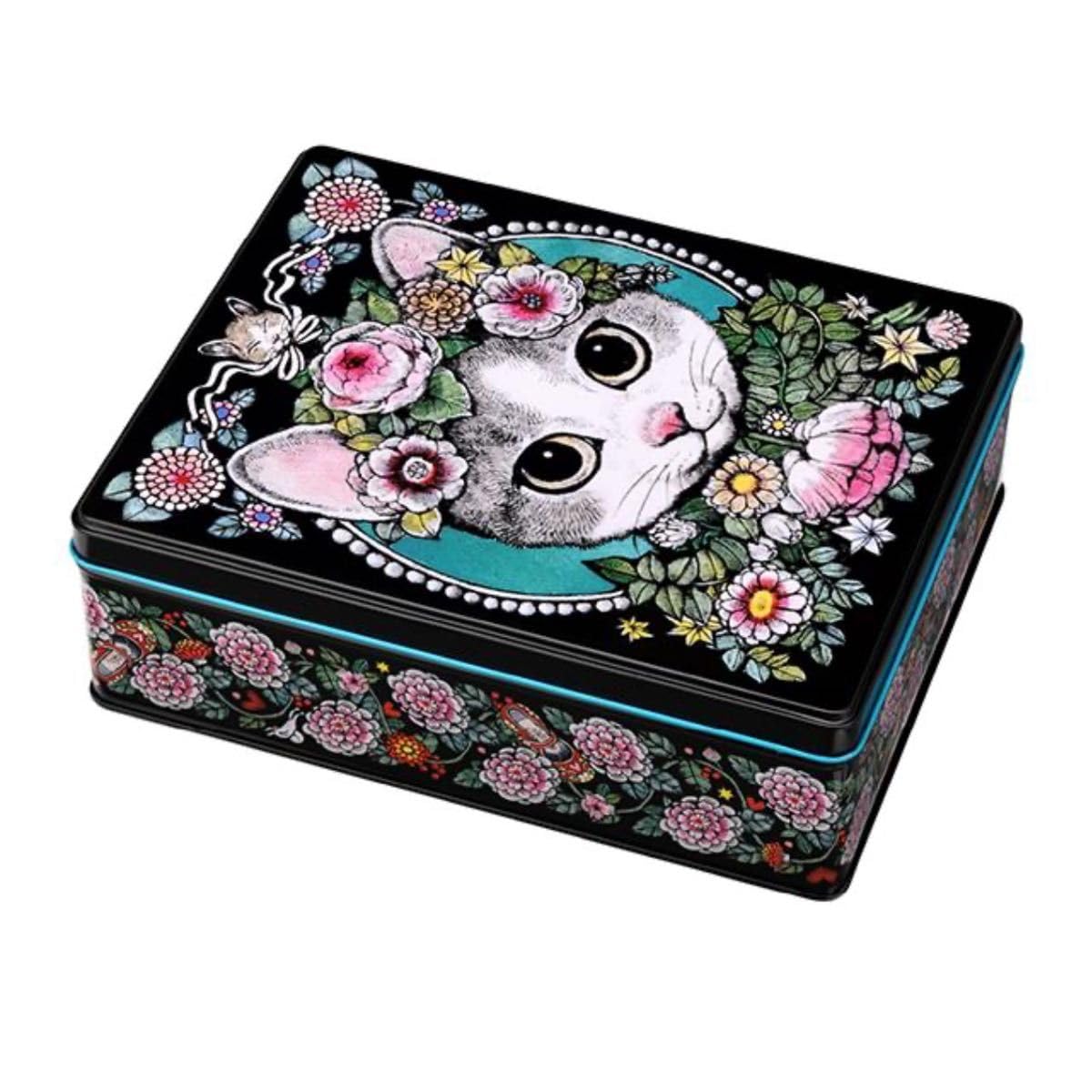 Amazon.co.jp: ヒグチユウコ ホルベイン 缶 ブリキ缶 小物入れ お道具