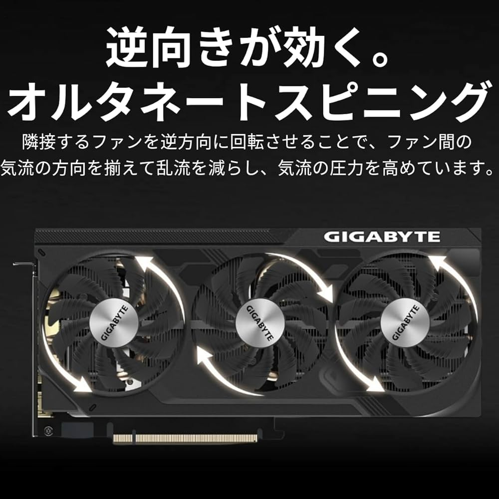 Amazon | GIGABYTE NVIDIA RTX4070 SUPER 搭載 グラフィックボード