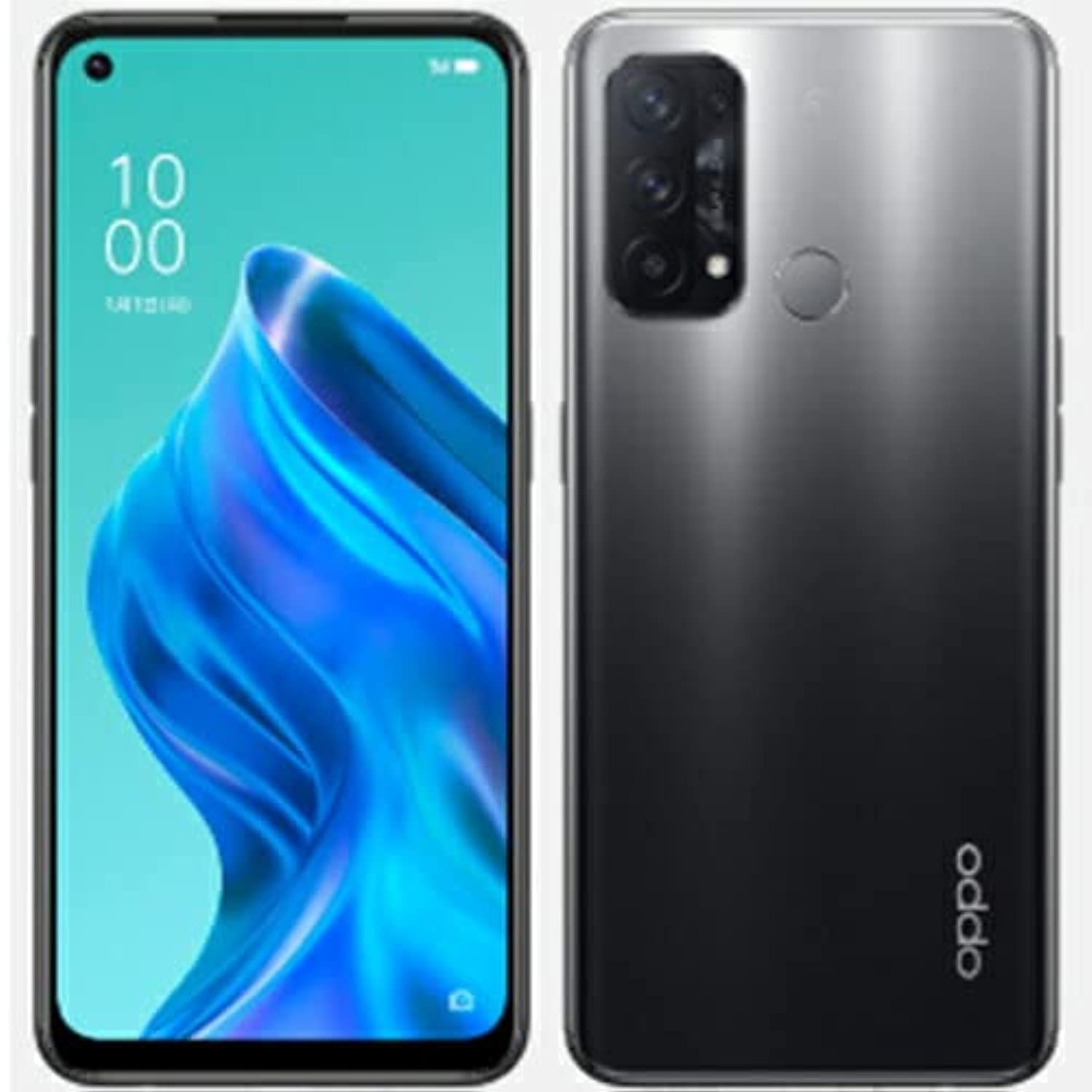 Amazon | 【整備済み品】 OPPO Reno5 A シルバーブラック Ymobile sim