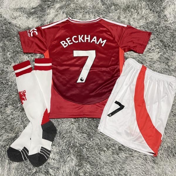 Amazon.co.jp: 子供130cm ベッカム マンチェスター ユナイテッド