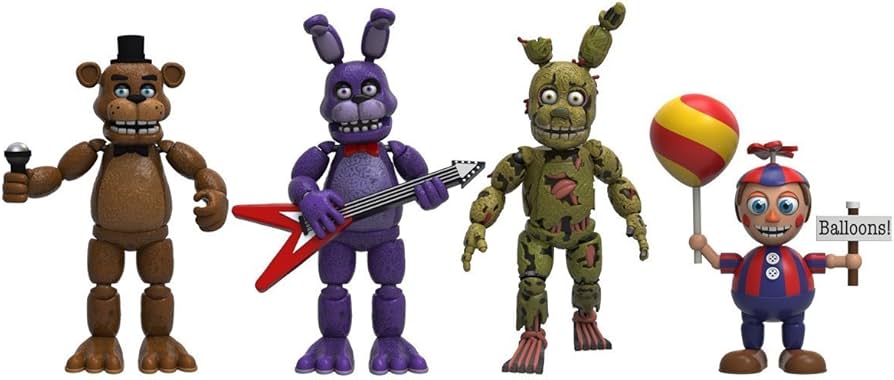 Amazon | Funko Five Nights at Freddy's 4 フィギュア 4体セット