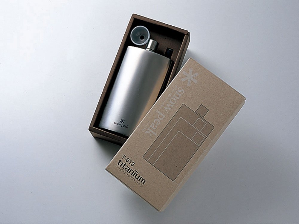 Amazon | スノーピーク(snow peak) チタン スキットルM T012 | Snow