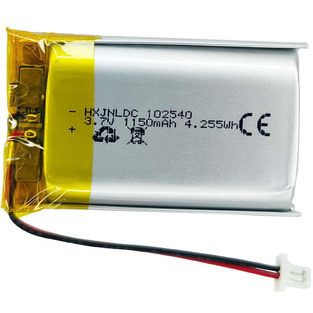 Amazon | DC 3.7v 1150mAh 102540充電式ポリマーリチウム電池 for Sena