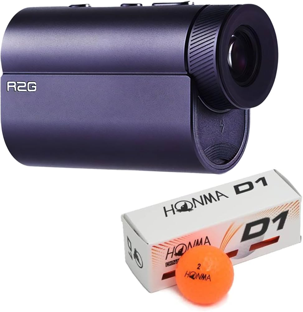 Amazon.co.jp: R2G レーザー距離計 メイトプロ パープル ゴルフ距離計