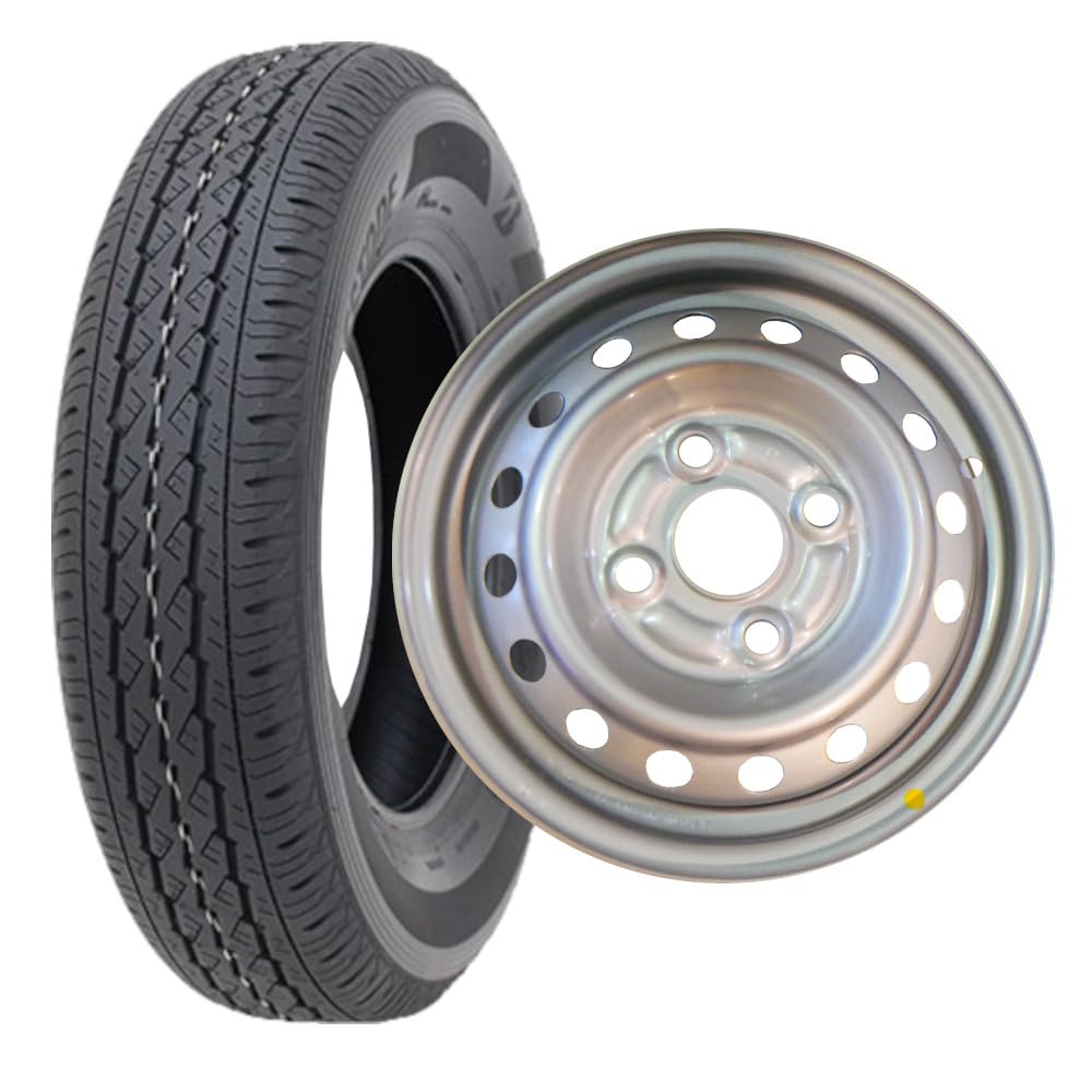 Amazon | 12インチ 4本セット サマータイヤ＆スズキ純正スチール