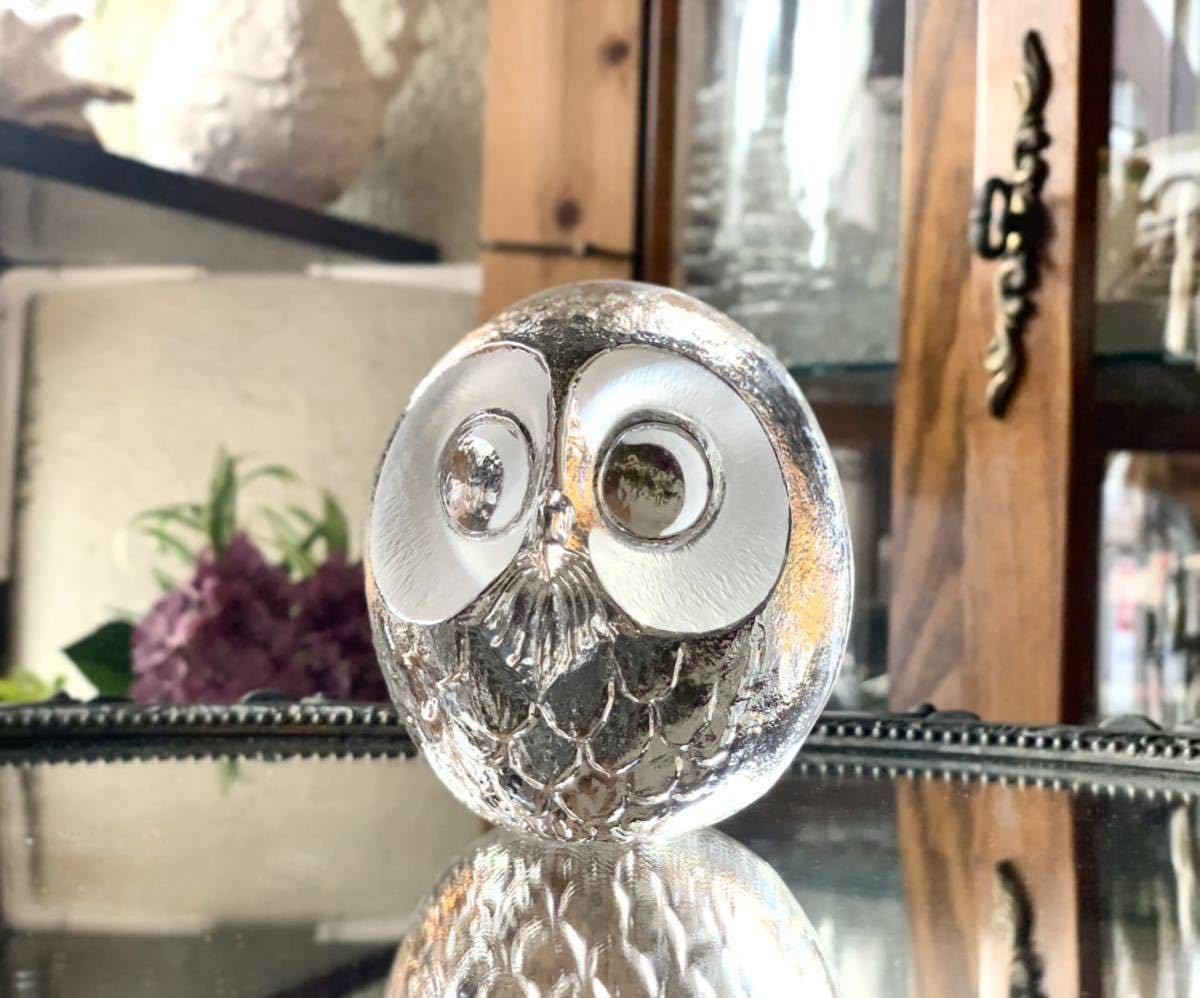 Amazon.co.jp: フクロウ ペーパーウェイト MATJONASSON 置物 文鎮