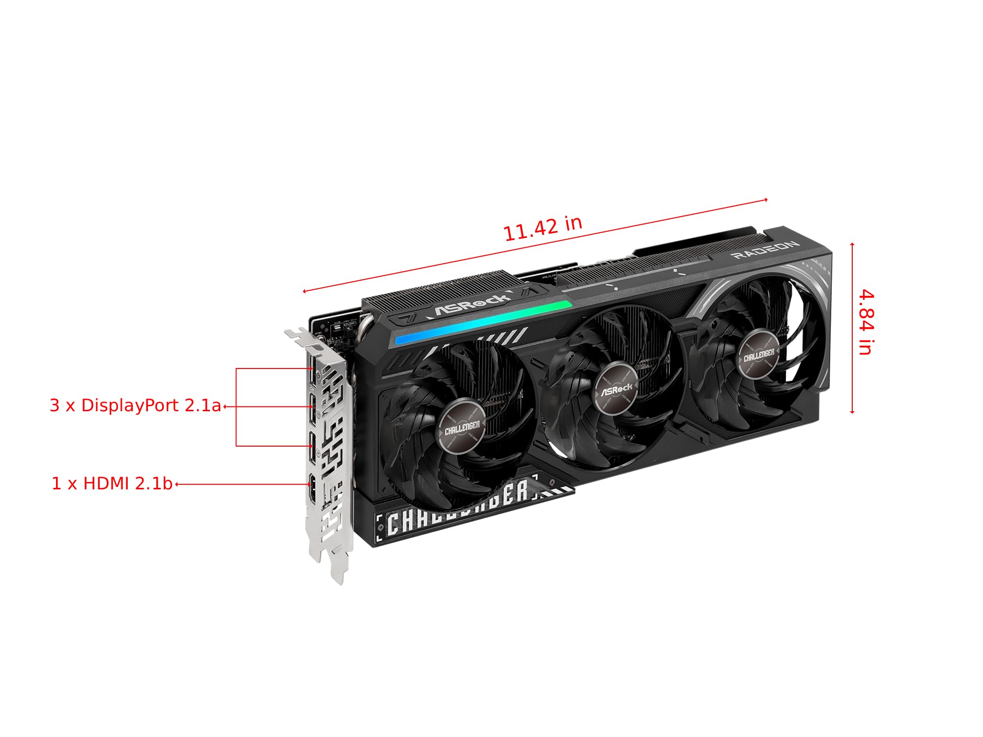 Amazon | ASRock AMD Radeon RX 9070 XT Challenger 16GB | ASRock