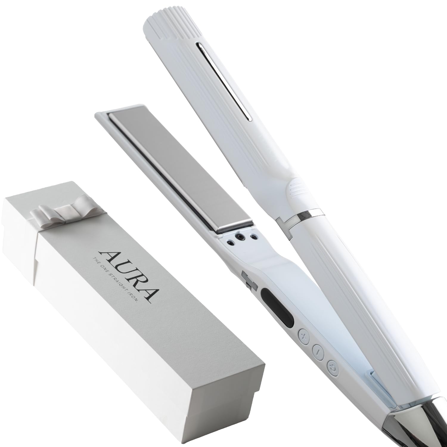 Amazon | AURA ストレート ヘアアイロン プロ仕様 24mm カシミヤ