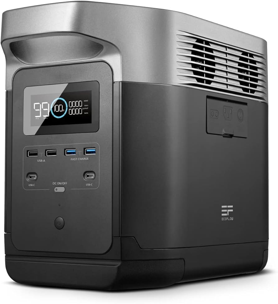 Amazon.co.jp: EcoFlow ポータブル電源 DELTA1000 大容量 1008Wh X