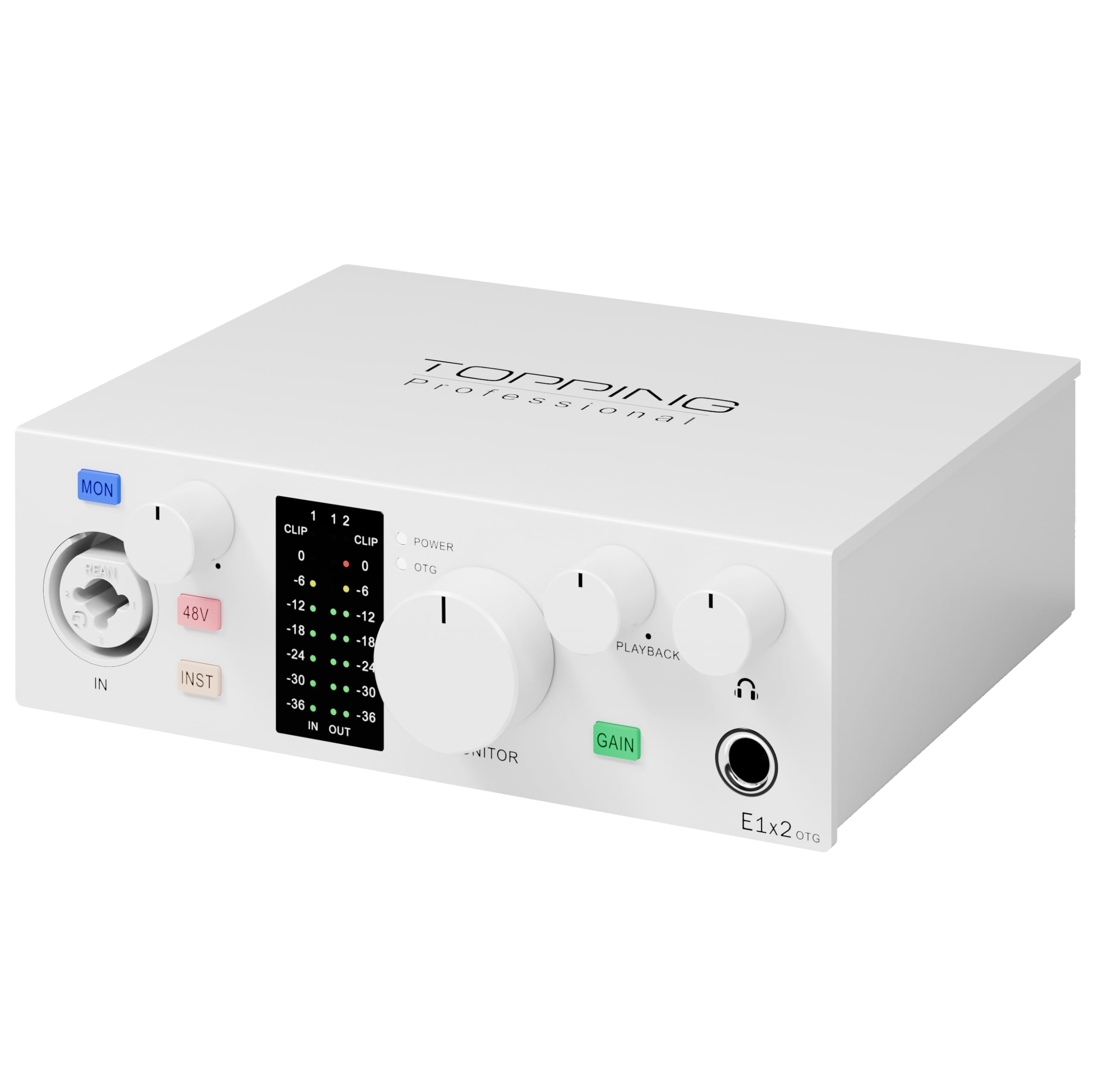 Amazon.com: TOPPING E1X2 OTG USB Audio Interface | XLR Mic Preamp